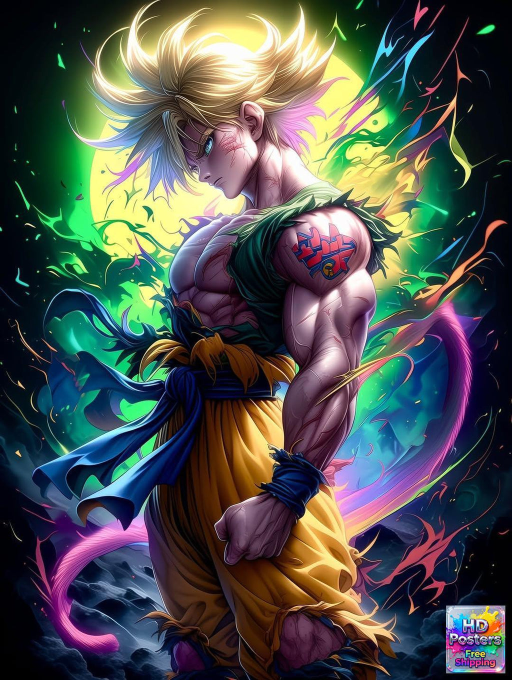 “Strike of Destiny” – 4K Saiyan Spirit Edition (Mulitple Selections)