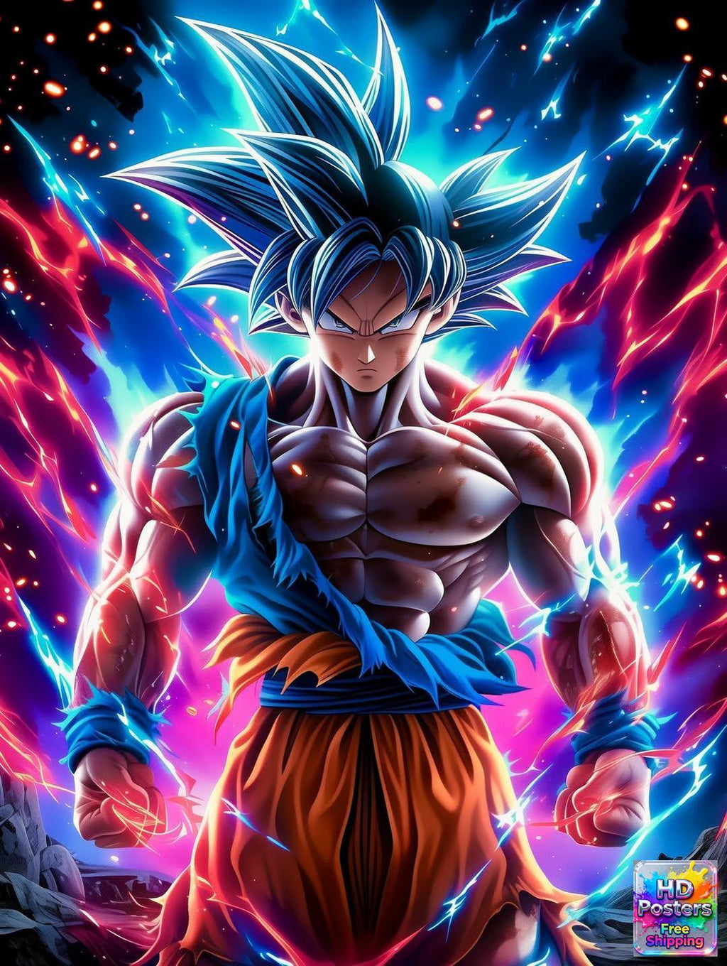 “Strike of Destiny” – 4K Saiyan Spirit Edition (Mulitple Selections)