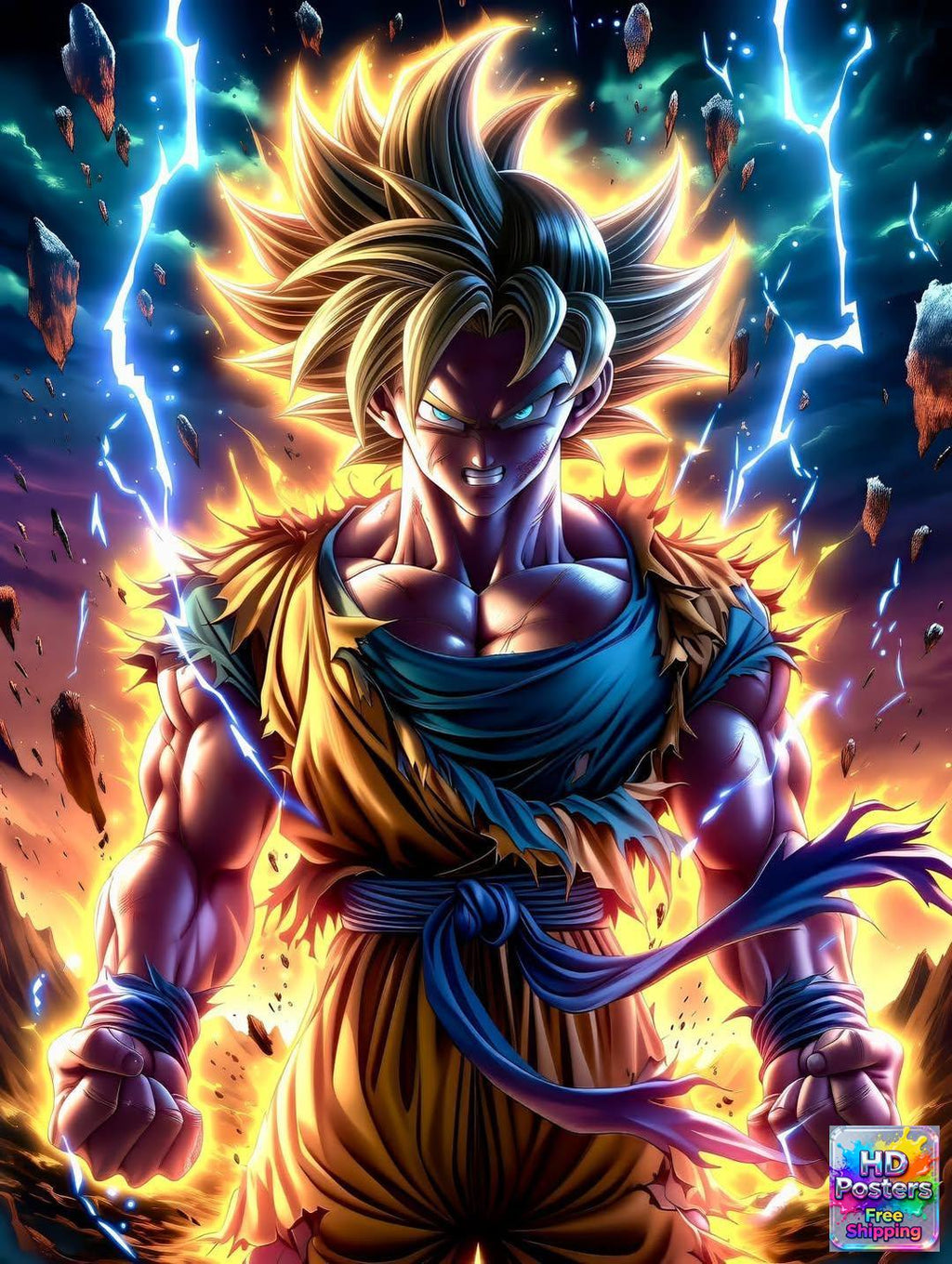 “Strike of Destiny” – 4K Saiyan Spirit Edition (Mulitple Selections)