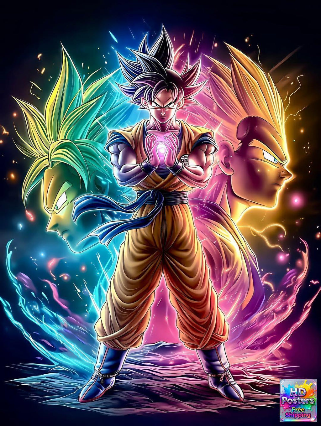 “Strike of Destiny” – 4K Saiyan Spirit Edition (Mulitple Selections)