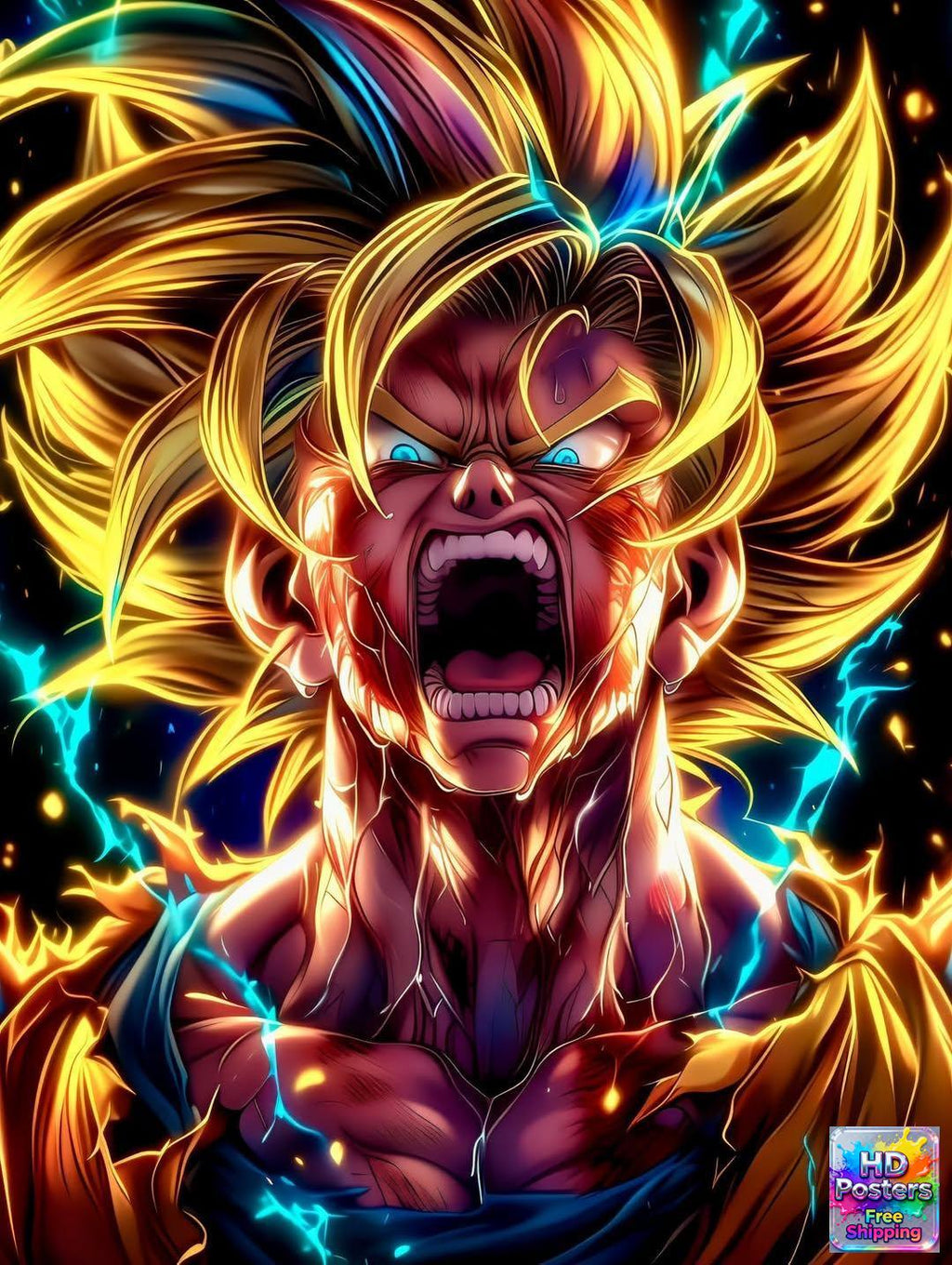 “Strike of Destiny” – 4K Saiyan Spirit Edition (Mulitple Selections)