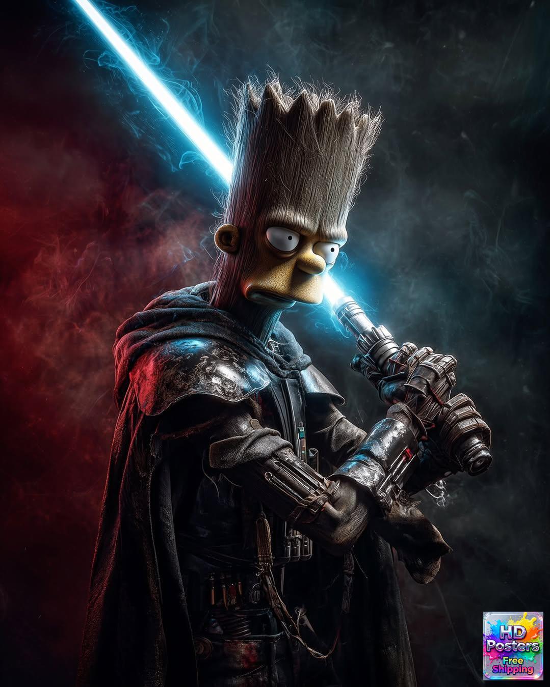 “The Rebel Apprentice” – 4K Galactic Crossover Edition (Mulitple Selections)