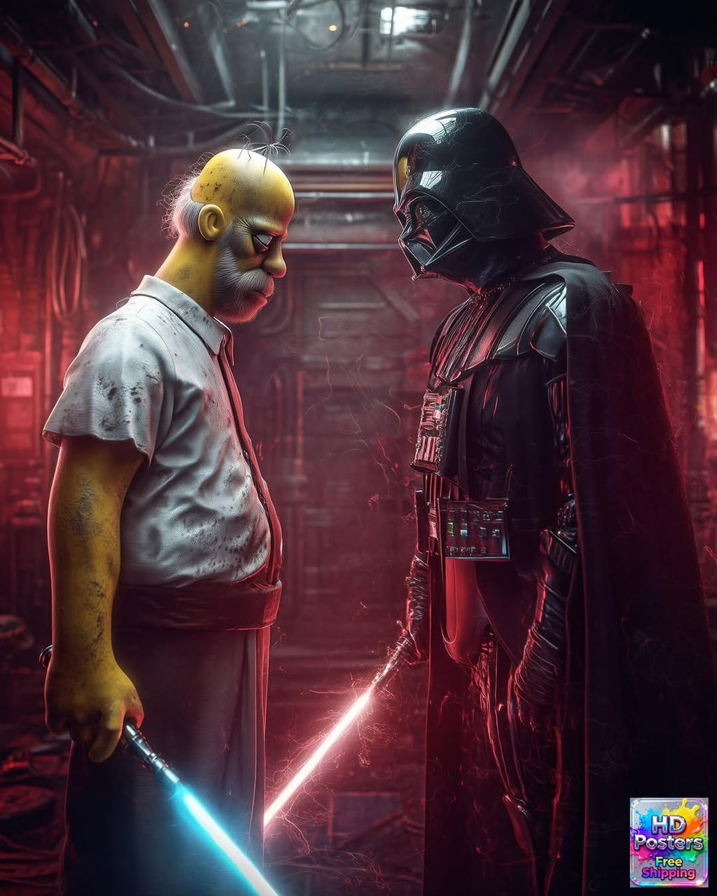 “The Rebel Apprentice” – 4K Galactic Crossover Edition (Mulitple Selections)