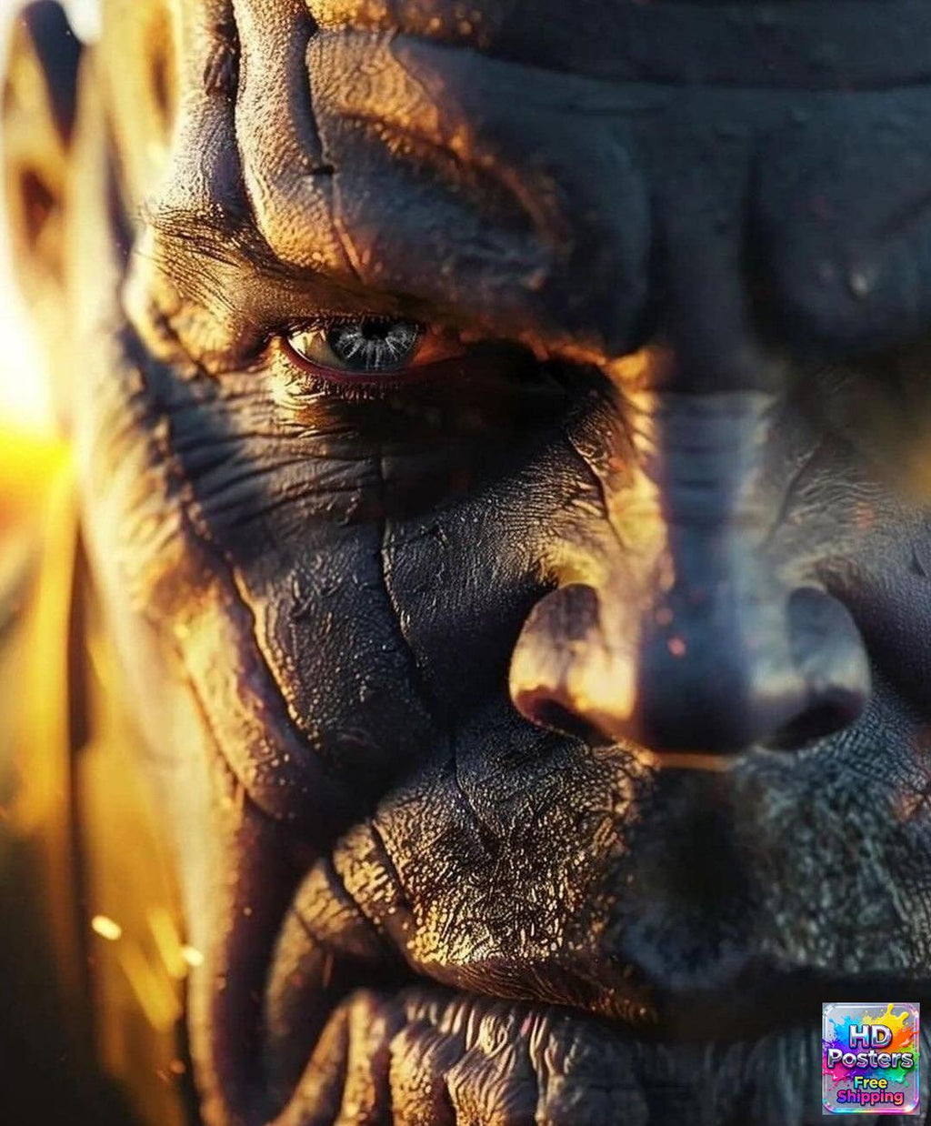 “The Titan’s Legacy” – 4K Cinematic Gold Edition Poster (Mulitple Selections)