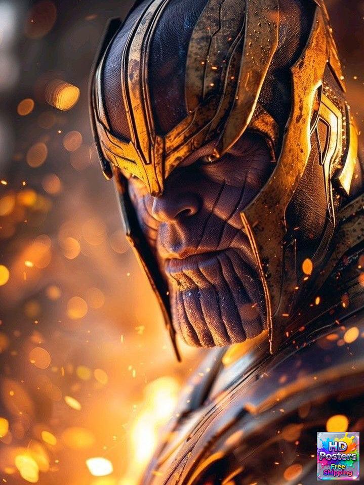 “The Titan’s Legacy” – 4K Cinematic Gold Edition Poster (Mulitple Selections)