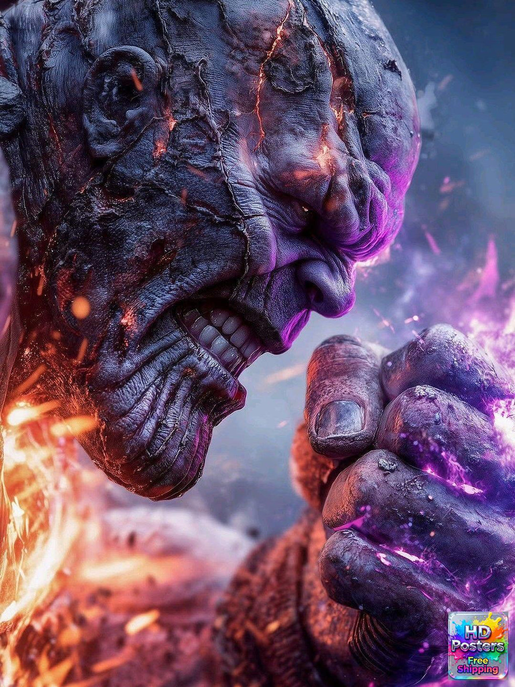 “The Titan’s Legacy” – 4K Cinematic Gold Edition Poster (Mulitple Selections)