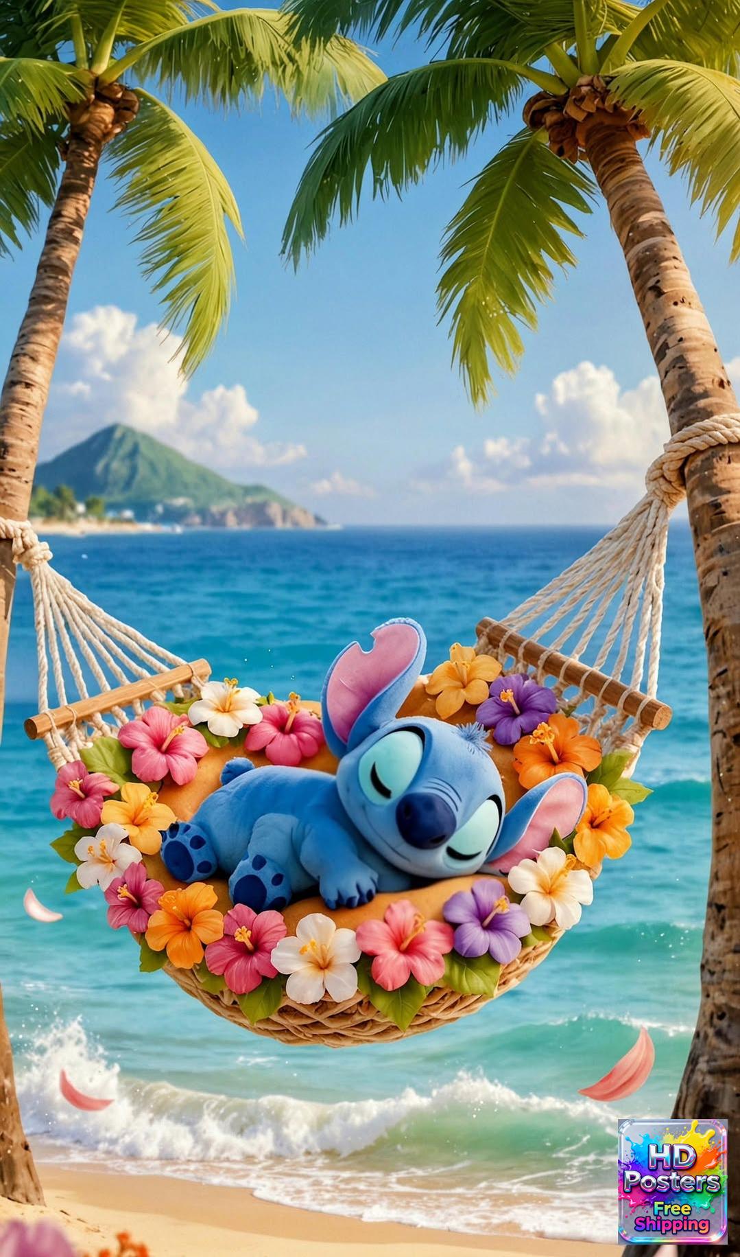 “Whispering Light” – 4K Enchanted Night BluePoster (Mulitple Selections)