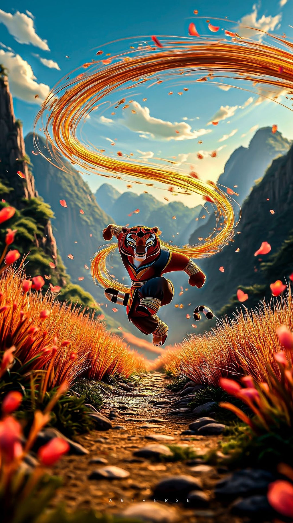 “Happy Vibes” – 4K Animated Cat Energy Poster (Mulitple Selections)