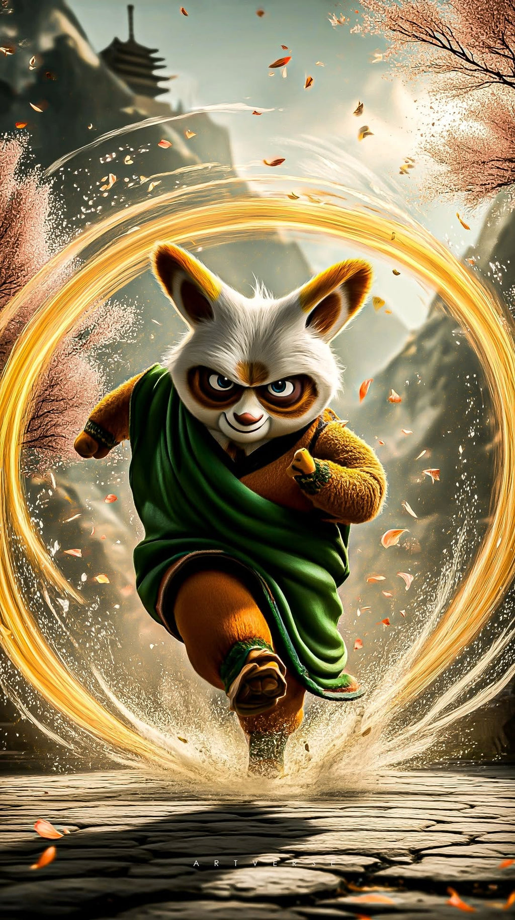 “Happy Vibes” – 4K Animated Cat Energy Poster (Mulitple Selections)