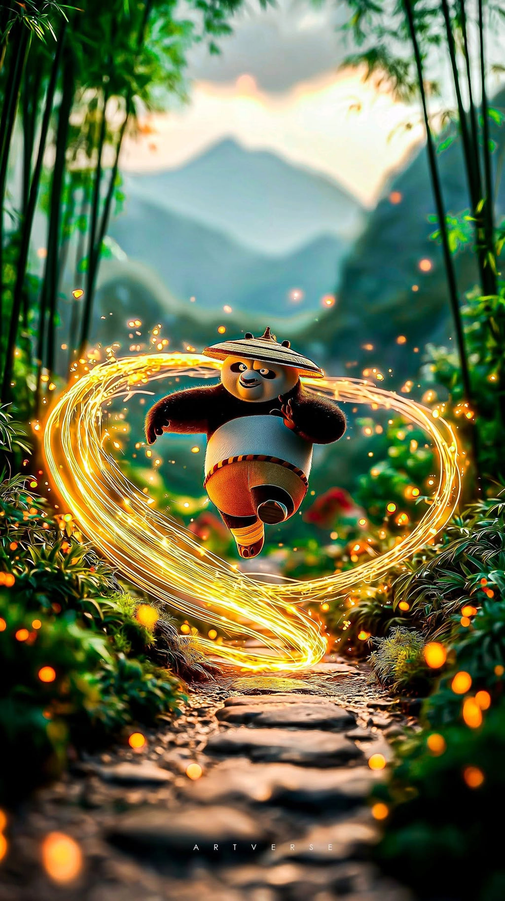 “Happy Vibes” – 4K Animated Cat Energy Poster (Mulitple Selections)