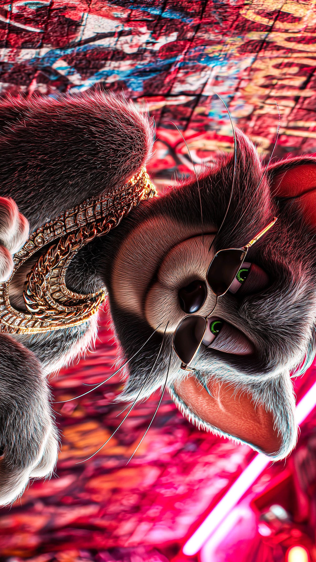 “Street King” – 4K Urban Graffiti Mouse Poster (Mulitple Selections)