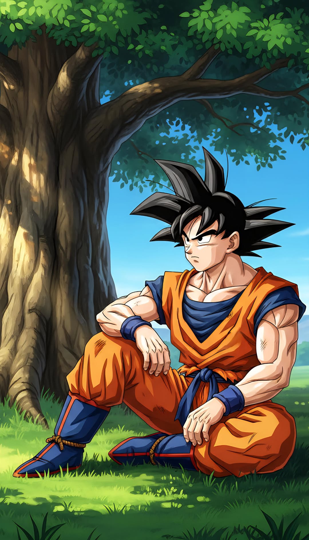 “Saiyan Spirit” – 4K Power Awakening Anime Poster (Mulitple Selections)