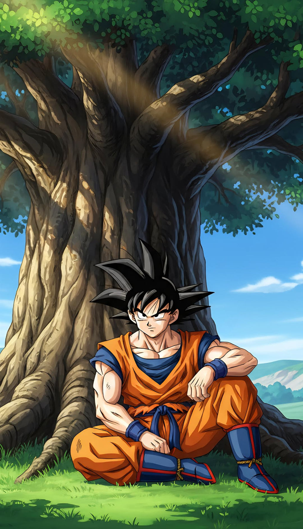 “Saiyan Spirit” – 4K Power Awakening Anime Poster (Mulitple Selections)