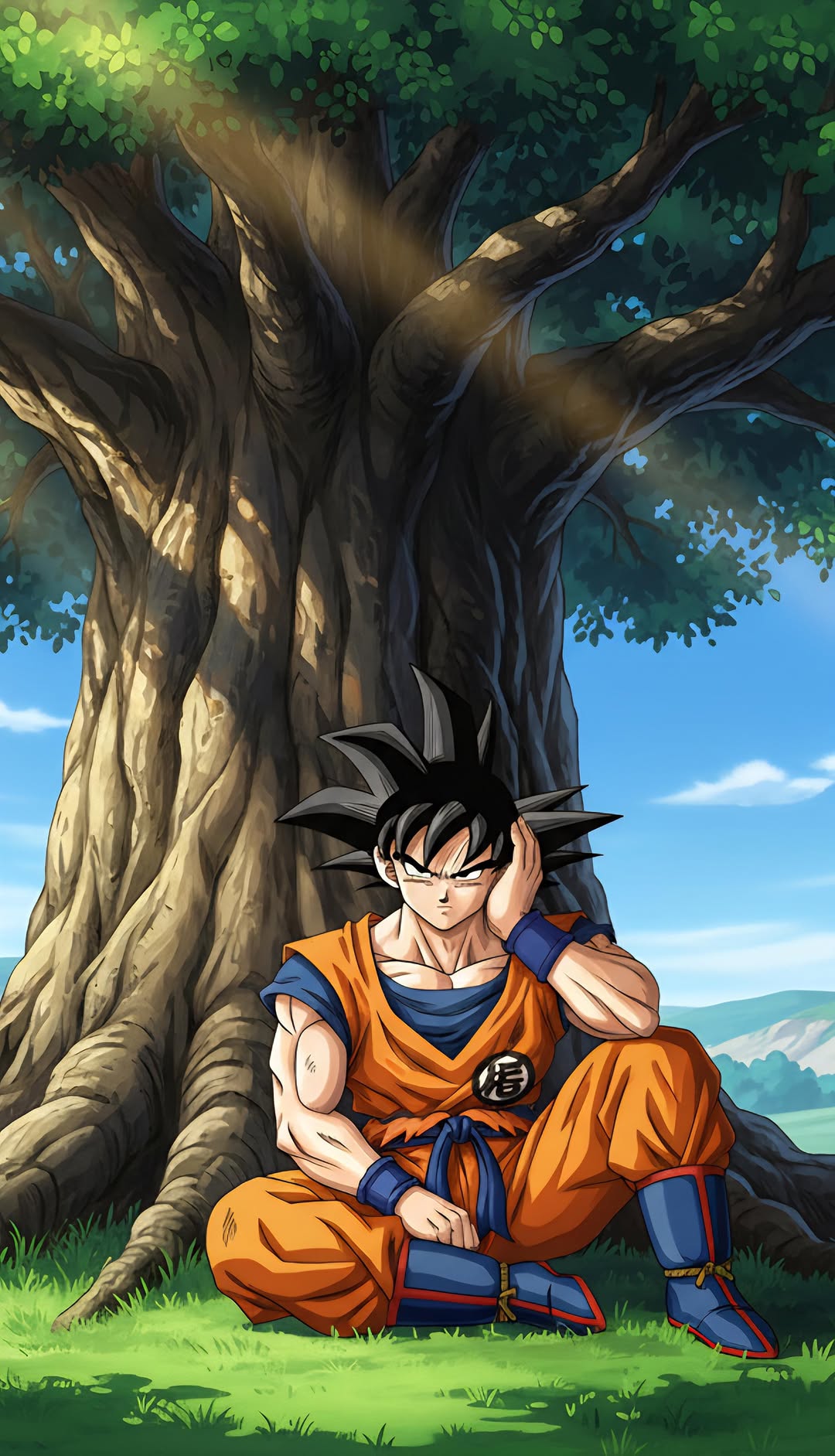 “Saiyan Spirit” – 4K Power Awakening Anime Poster (Mulitple Selections)