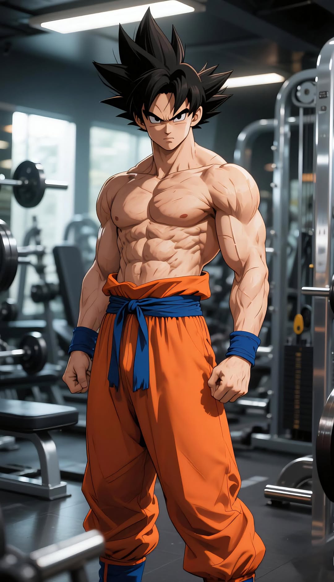 “Saiyan Spirit” – 4K Power Awakening Anime Poster (Mulitple Selections)