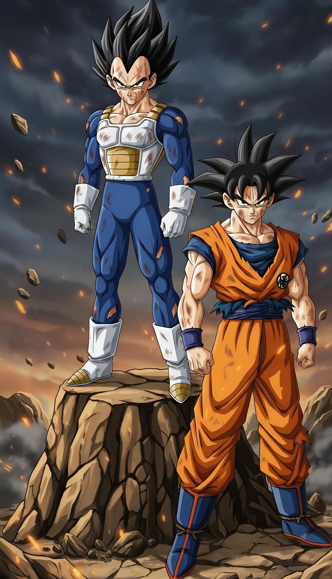 “Saiyan Spirit” – 4K Power Awakening Anime Poster (Mulitple Selections)