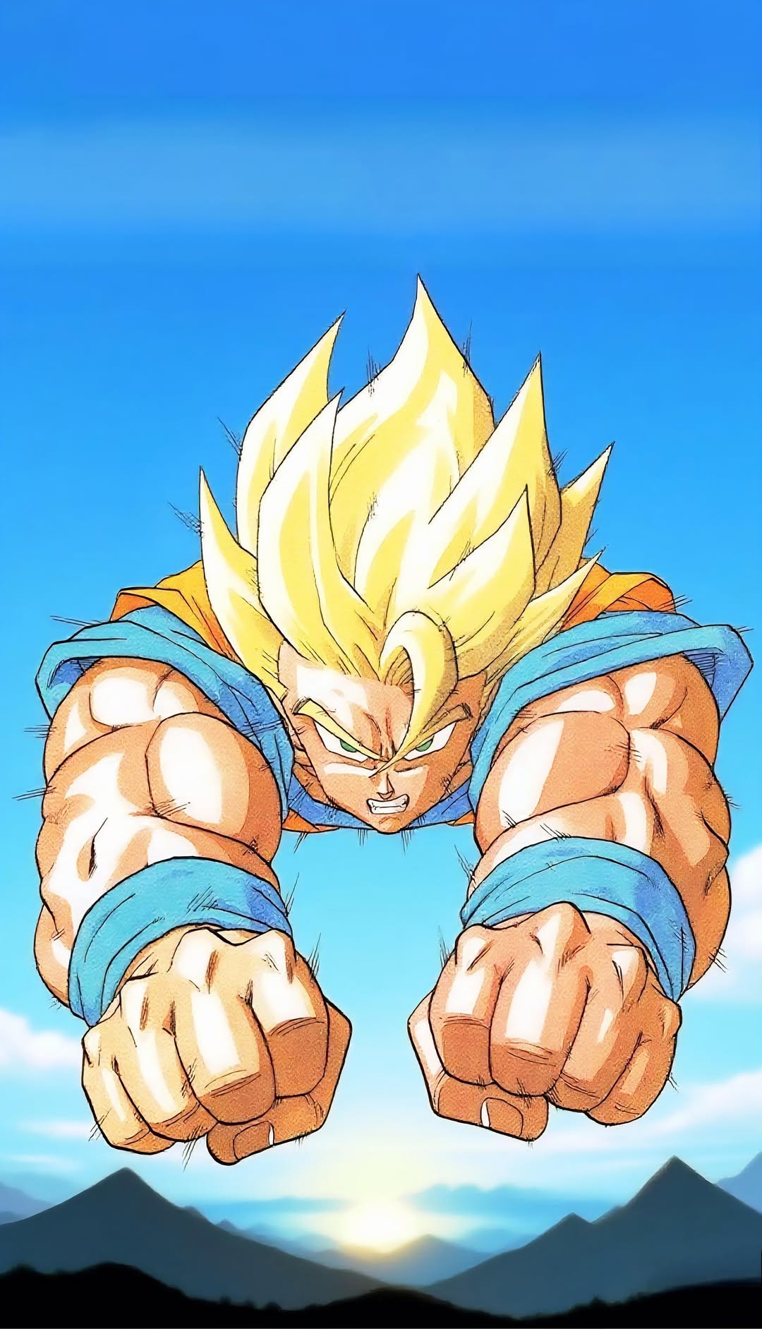 “Saiyan Spirit” – 4K Power Awakening Anime Poster (Mulitple Selections)