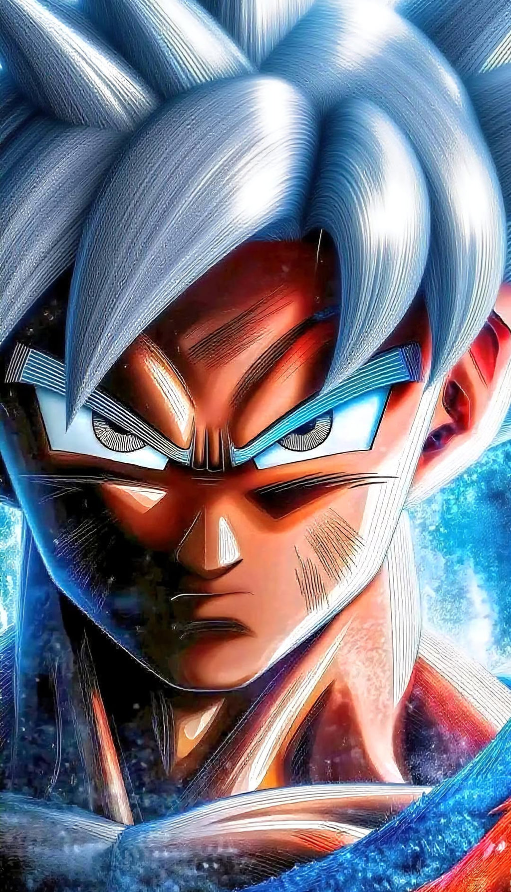 “Saiyan Spirit” – 4K Power Awakening Anime Poster (Mulitple Selections)