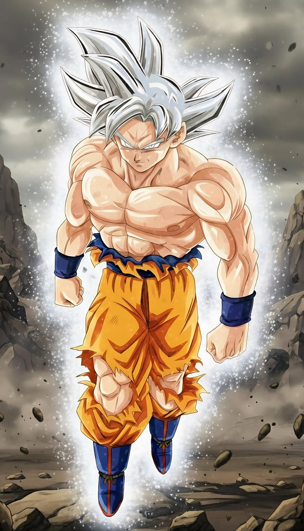 “Saiyan Spirit” – 4K Power Awakening Anime Poster (Mulitple Selections)
