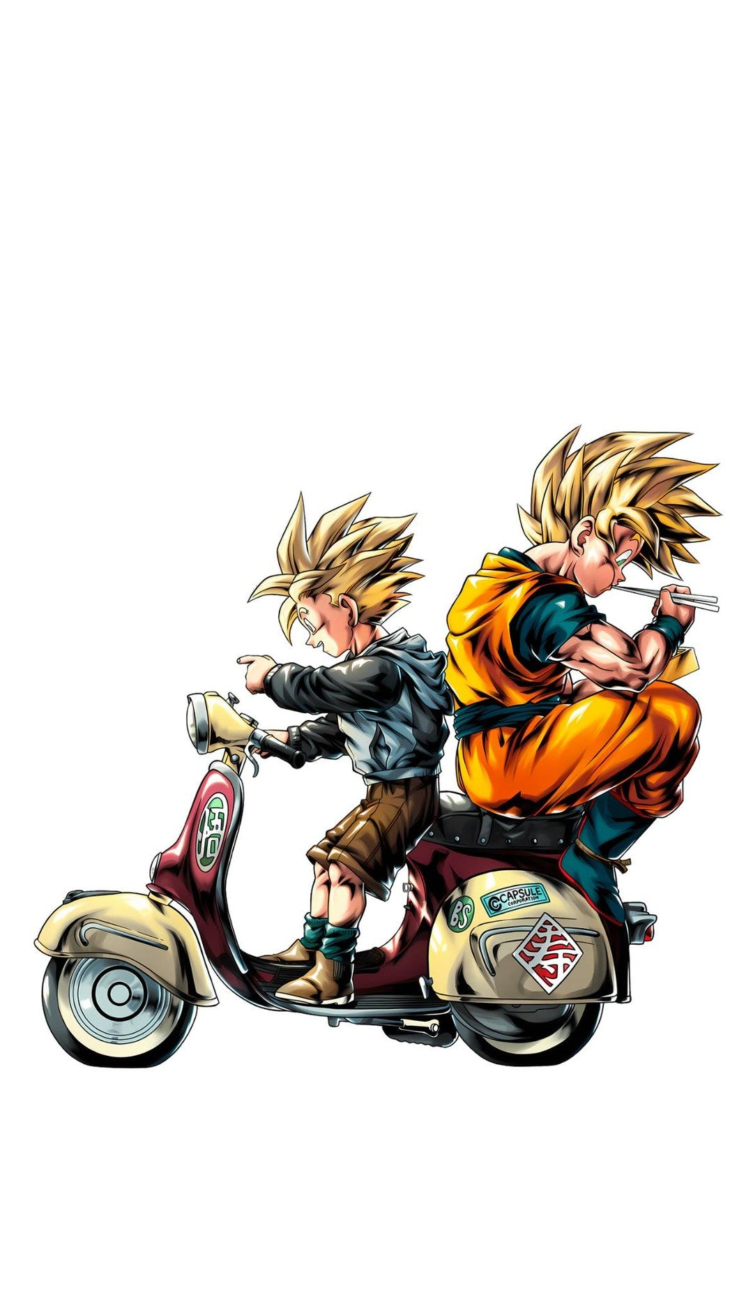 “Saiyan Spirit” – 4K Power Awakening Anime Poster (Mulitple Selections)