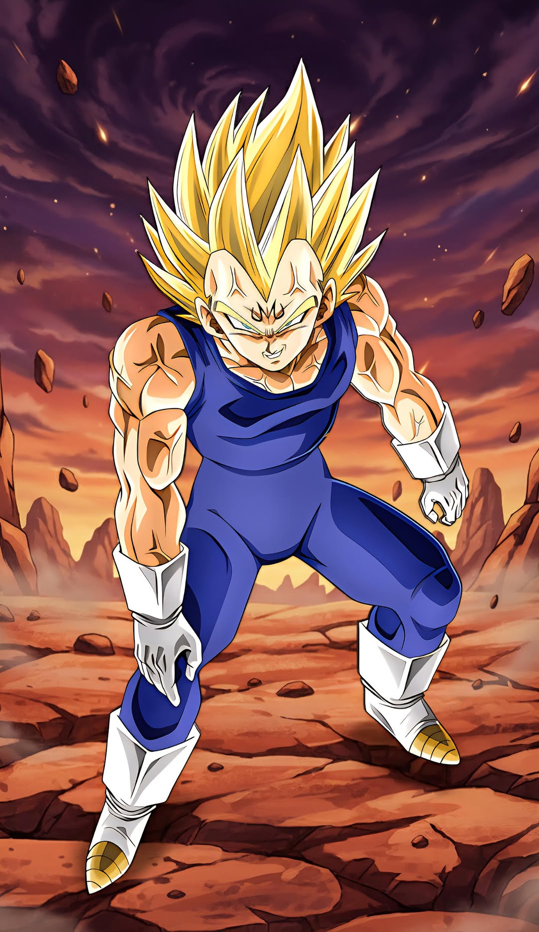 “Saiyan Spirit” – 4K Power Awakening Anime Poster (Mulitple Selections)