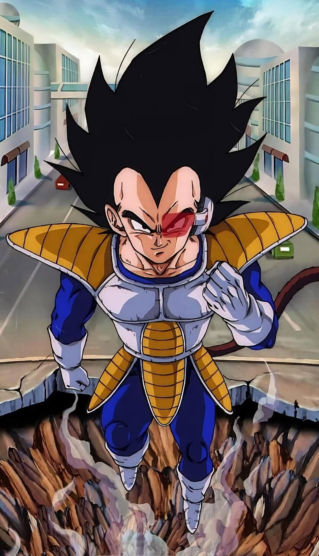 “Saiyan Spirit” – 4K Power Awakening Anime Poster (Mulitple Selections)