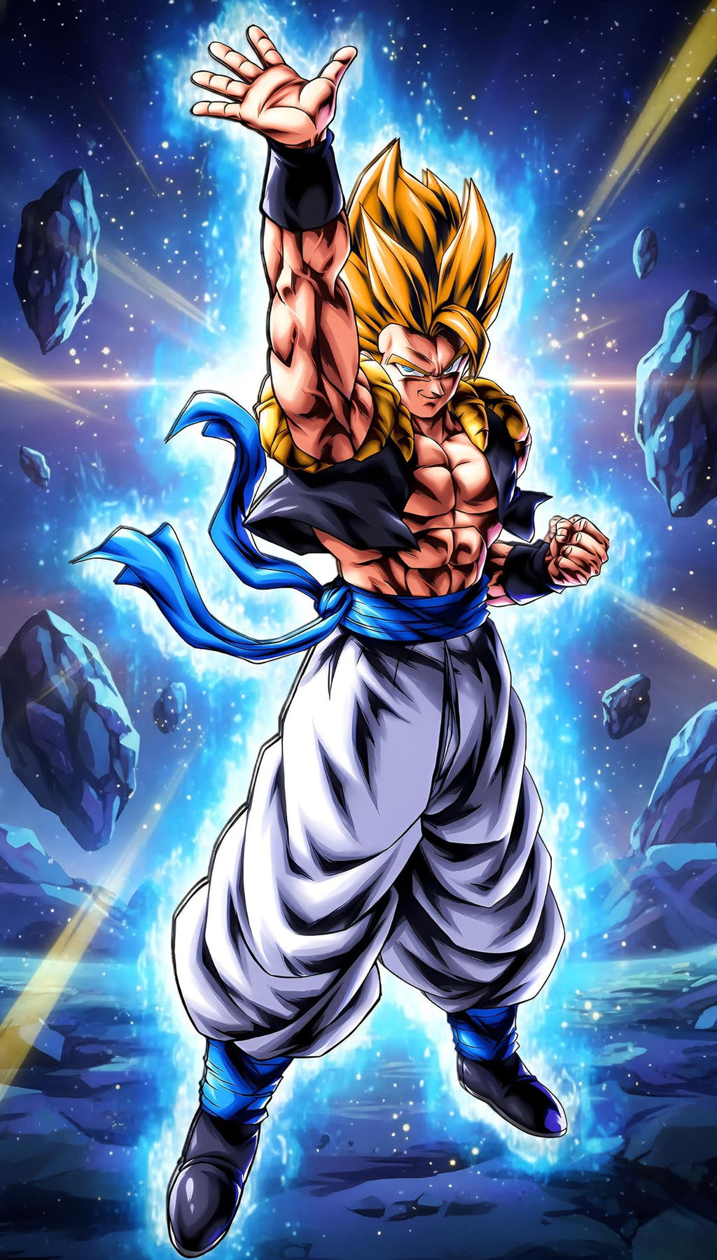 “Saiyan Spirit” – 4K Power Awakening Anime Poster (Mulitple Selections)